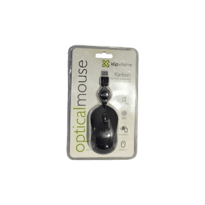 Klip Xtreme Karbon KMO-113 Negro Retráctil USB