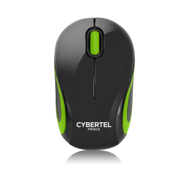 Mouse Inalambrico Cybertel Prince CYB M300 Black/Green