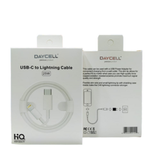 CABLE IP12-PRO C-Iphone DAYCELL BLANCO