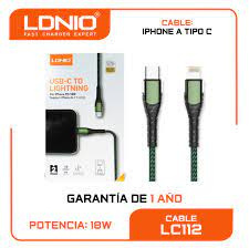 CABLE LC112 TIPO C - IP DE 2 METROS LDNIO