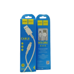 CABLE X25 Iphone DAYCELL BLANCO