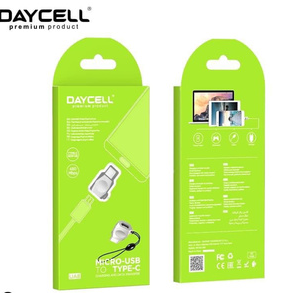 CONVERTIDOR OTG UA8 DE V8 A TIPO C DAYCELL GRIS