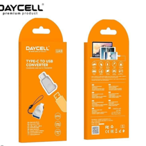 CONVERTIDOR OTG UA9 DE TIPO C A USB DAYCELL GRIS