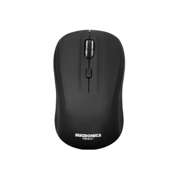 Mouse Inalámbrico Micronics Fenix MIC-M719 Negro 2.4 GHz 1600 DPI