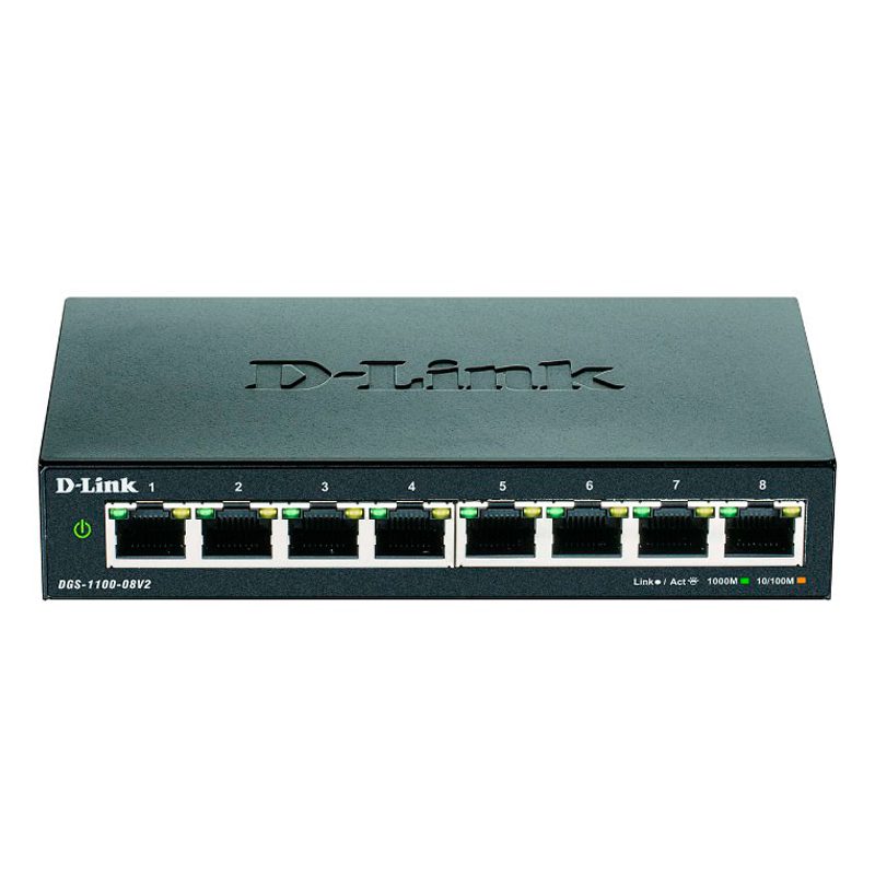 8-PORTS GIGABIT EASY SMART