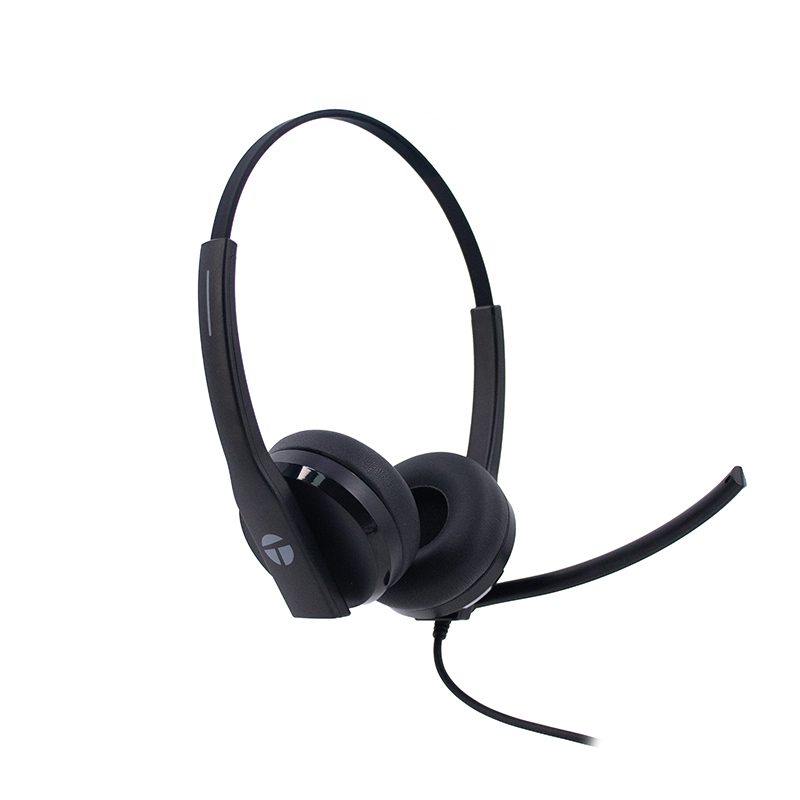 Audífono alámbrico TEROS TE-8039C, USB, Luces LED