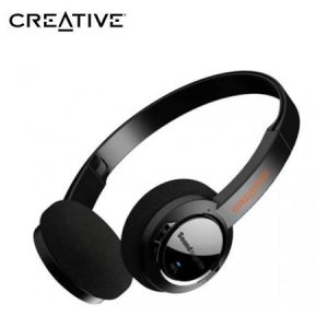 Audífono con micrófono Creative Sb Jam V2 BT Multipoint 32MM Dual Mic Ligero 84G Carga USB-C Aptx-HD/Aptx Ll/Aptx/Sbc Negro