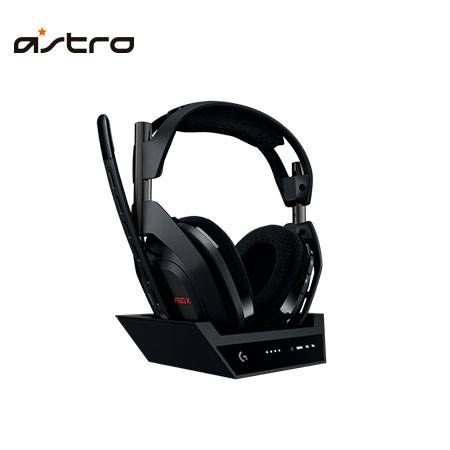 Audífono con micrófono Logitech G Astro A50 X Lightspeed/BT/PS5/PC/Xbox + Base Negro