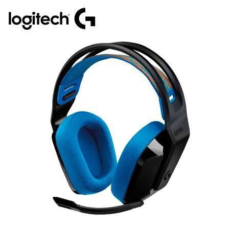 Audífono con micrófono Logitech G535 Lightspeed PS5/PS4/PC Inalámbrico Negro/Azul