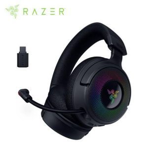 Audífono con micrófono Razer Kraken V4 70H Inalámbrico / BT / USB-A Thx 9 Zonas Chroma Negro