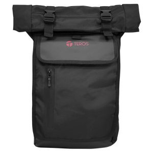 Backpack TEROS Gamer Vision TE-ACS9018BK, para Notebooks de hasta 15.6", Negro