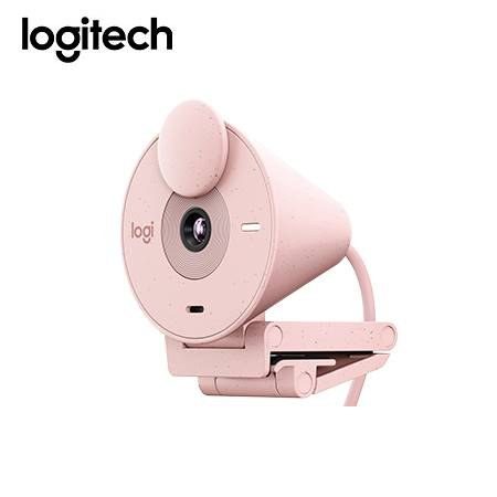 Cámara Logitech Brio 300 FHD 1080p USB-C Rosa -P