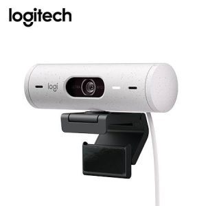 Cámara Logitech Brio 500 FHD 1080p USB-C Blanco -P