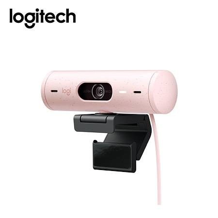 Cámara Logitech Brio 500 FHD 1080p USB-C Rosa -P