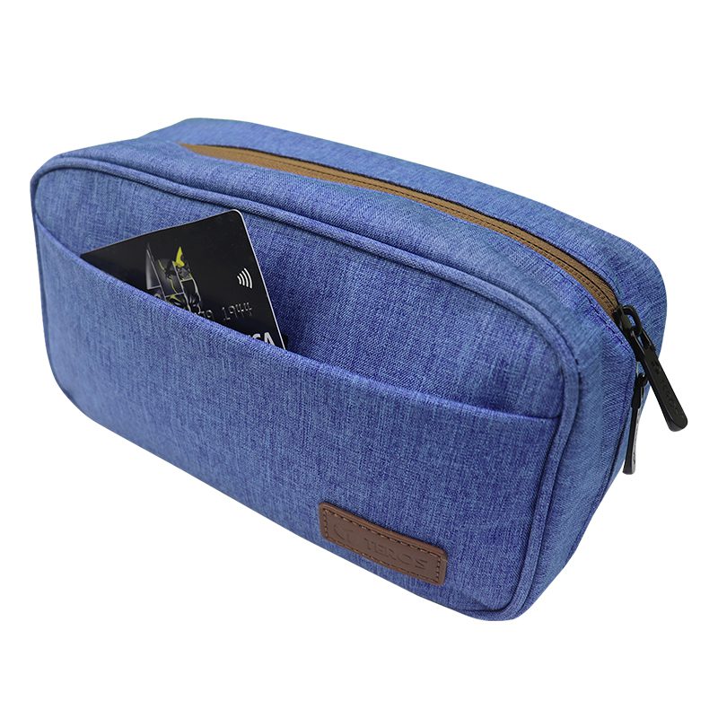 Cartuchera / Estuche / Organizador / Portacables TEROS TE-ACS9016BL, Azul