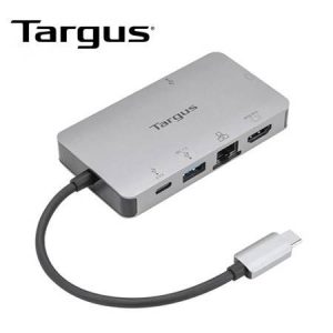 Docking Station Targus USB-C HDMI VGA Rojo USB 3.0 Power Delivery 100W