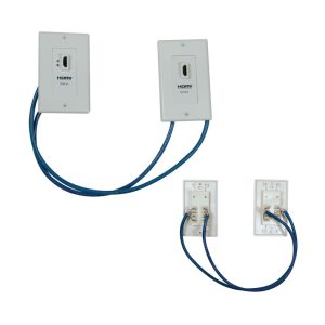 Extensor HDMI Tripp-Lite P167-000, Cat5 / Cat6, doble transmisor, 2 placas de pared.