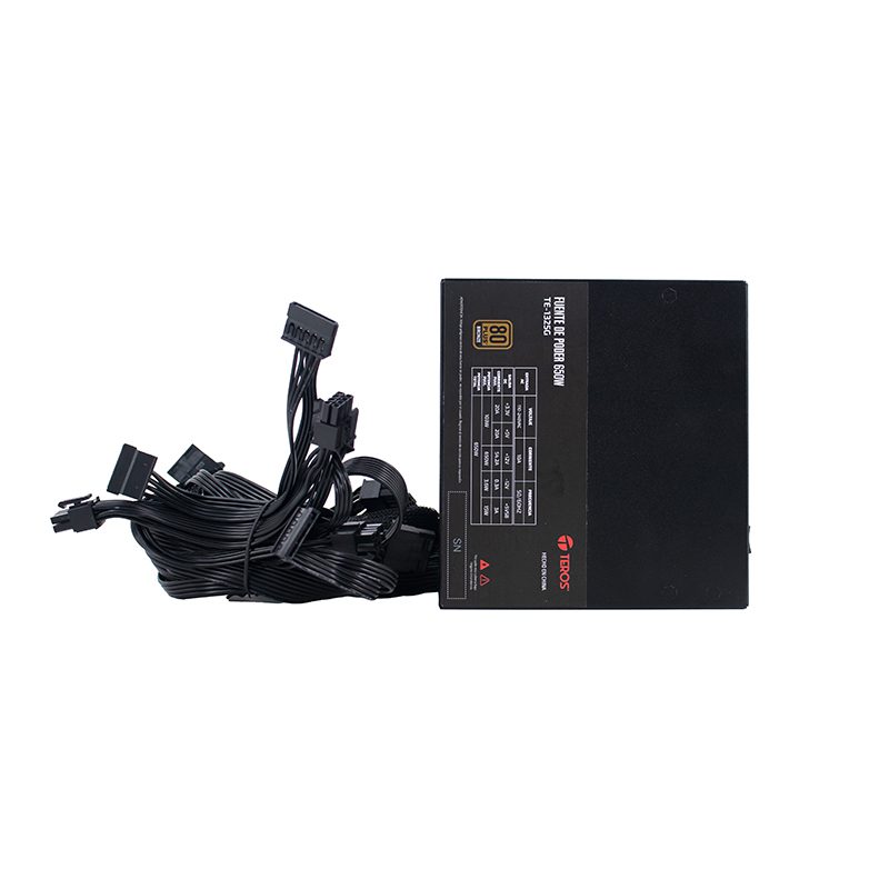 Fuente de alimentación Gamer Teros TE-1325G, Formato ATX, 650W 80 Plus Bronze 110-240V