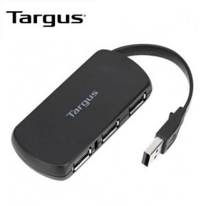 Hub USB Targus 4 Port USB-A 2.0 Negro