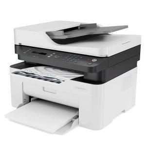 Impresora HP Láser MFP137FNW multifuncional monocromática, imprime/escanea/copia/Wi-Fi/USB