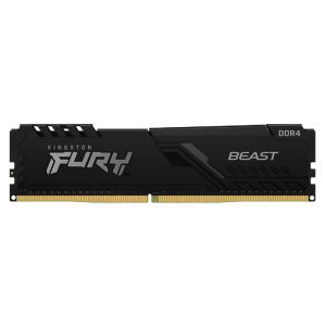 Memoria Kingston Fury Beast, 8GB, DDR4 3600 MT/s, PC4-28800, CL17, 1.35V.