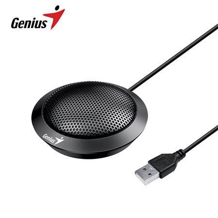 Micrófono Genius MIC-100U para Video Conferencia USB Negro