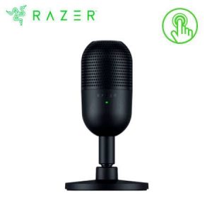 Micrófono Razer Seiren V3 Mini USB Streaming Supercardioide con N Sensor Touch Silent Negro
