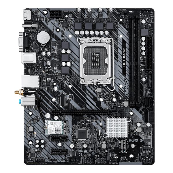 Motherboard ASROCK H610M/ac, Chipset Intel H610, LGA1700, mATX