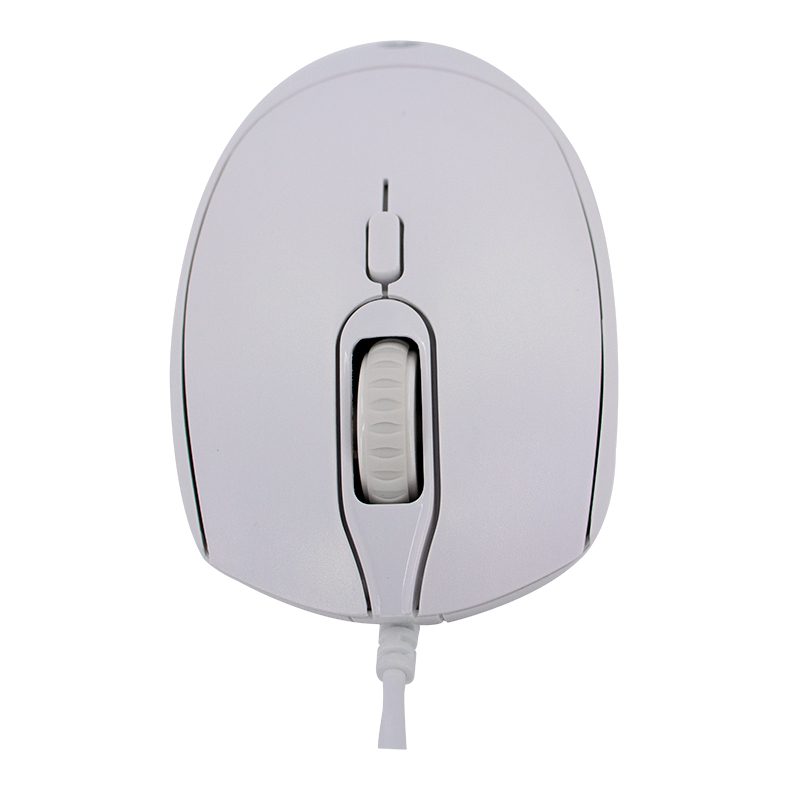 Mouse alámbrico TEROS TE-1225S, 1600 DPI, USB