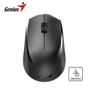 Mouse Genius Dual Inalámbrico/BT NX-8000S BT Blueeye Silent Ergonómico Negro