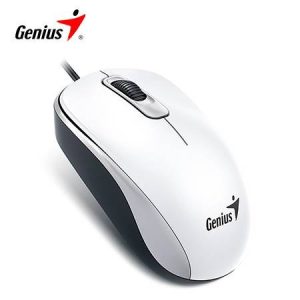 Mouse Genius DX-110 USB Óptico 1000 DPI Blanco