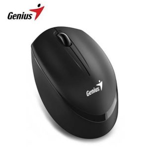 Mouse Genius Inalámbrico NX-7009 Blueeye Ergonómico Negro