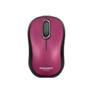 Mouse Inalámbrico Recargable Micronics Trazzo MIC-MR700R Rosa/Morado 2.4 GHz 1000 DPI