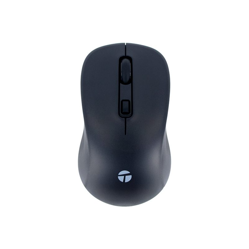Mouse inalámbrico TEROS TE-1231S, 2.4G, 1600 DPI, BT1, BT2, Receptor USB
