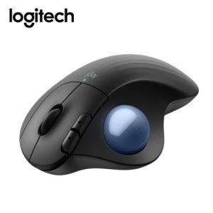 Mouse Logitech Ergo M575S Trackball Silent Inalámbrico Bolt/Bluetooth USB-A Negro