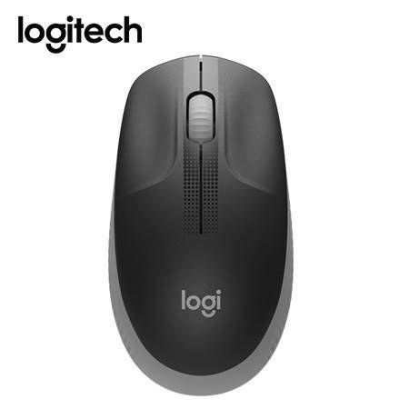 Mouse Logitech M190 Inalámbrico Full-Size Charcoal