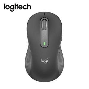 Mouse Logitech Signature M650 Silent Large Left Inalámbrico/Bluetooth Negro