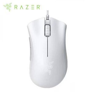 Mouse Razer Deathadder Essential 6400 DPI Switch Mechanical Blanco