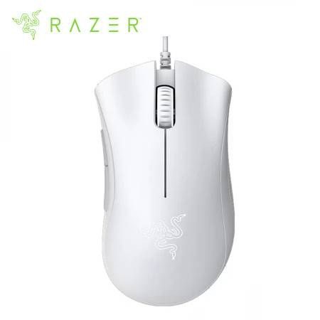 Mouse Razer Deathadder Essential 6400 DPI Switch Mechanical Blanco