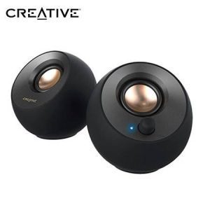 Parlante Creative Pebble 2.0 4.4W 3.5MM USB-Power Negro