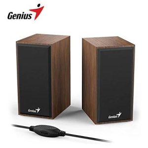 Parlante Genius SP-HF180 6W USB Power Wood