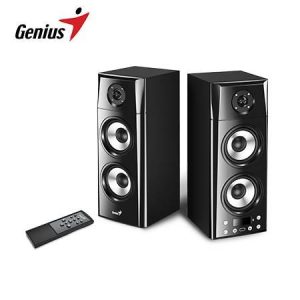 Parlante Genius SP-HF2800BT USB Power 60W Wood