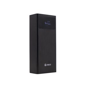 Powerbank TEROS TE-7059N, 30000MAh, USB-A, USB-C, negro