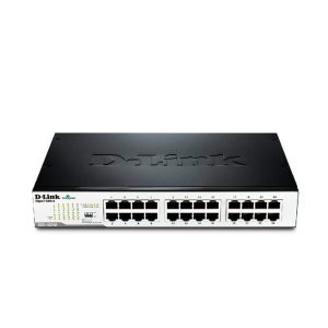 Switch D-Link DES-1024D, 10/100 Mbps, 24 x RJ-45, CSMA/CD, para Rack, Autovoltaje.