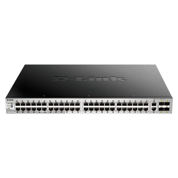 Switch D-Link DGS-3130-54PS, Administrable, Apilable de capa 3.