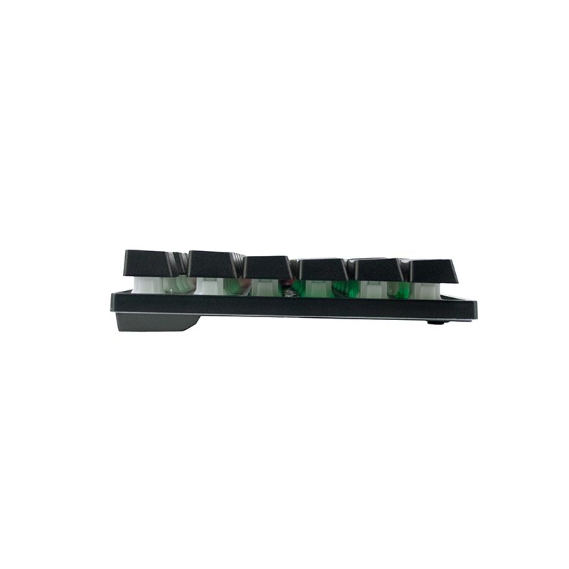 Teclado gamer TEROS TE-4072G, RGB, USB, negro