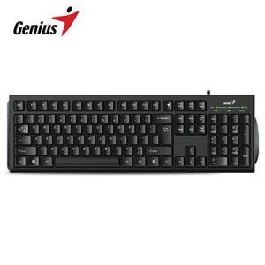 Teclado Genius Smart KB-100 AI Copilot USB SP Negro