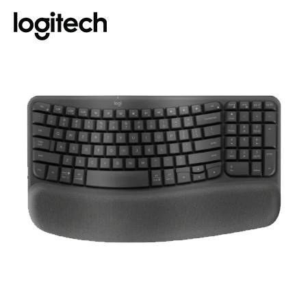 Teclado Logitech Ergo Wave Keys Inalámbrico Bolt / BT / SP Grafito