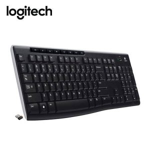 Teclado Logitech K270 Inalámbrico Unifying USB SP Negro