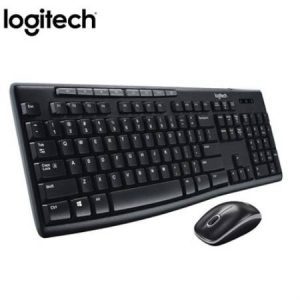 Teclado Logitech + Mouse MK270 Inalámbrico USB Negro